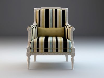 3D-модель Кресло Gretta