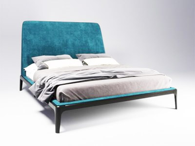 3D-модель кровати Play с высокой спинкой