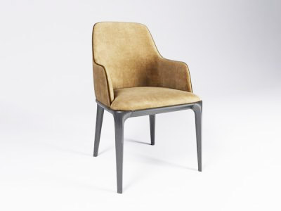 3D-модель стула Play в ткани