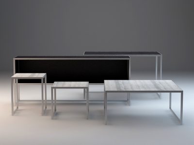 3D-модель Стол журнальный Saros