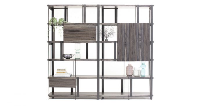 Стеллаж Soho на стальном каркасе