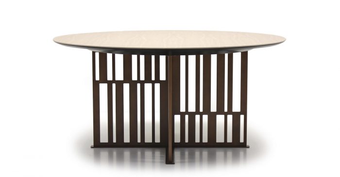 Стол обеденный Solo с металлическими опорами