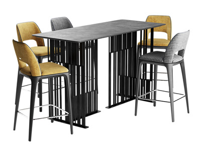 3D-модель Стол обеденный Solo