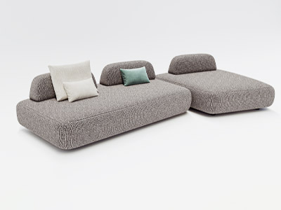 3D-модель Угловой диван Freestyle