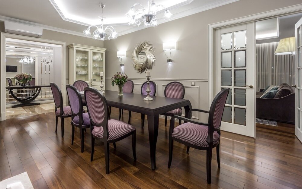 Обеденная зона французский дизайн