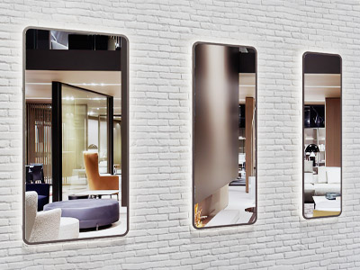 3D-модель зеркало Play со светодиодной подсветкой