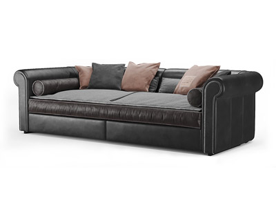 3D-модель Диван Richard Large