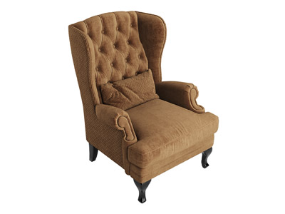 3D-модель Кресло Manchester