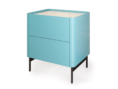 3D-модель тумбы прикроватной Iris в стиле модерн