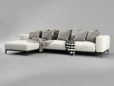 3D-модель углового дивана Link