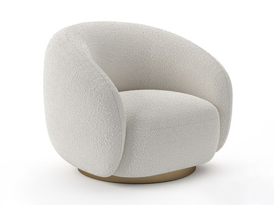 3D-модель Кресло Como