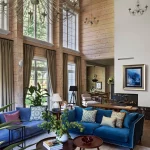 Загородный деревянный дом